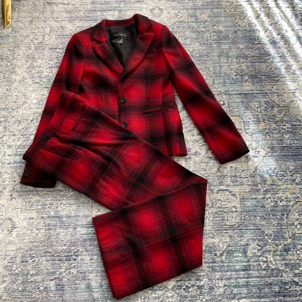 Pink Tartan suit